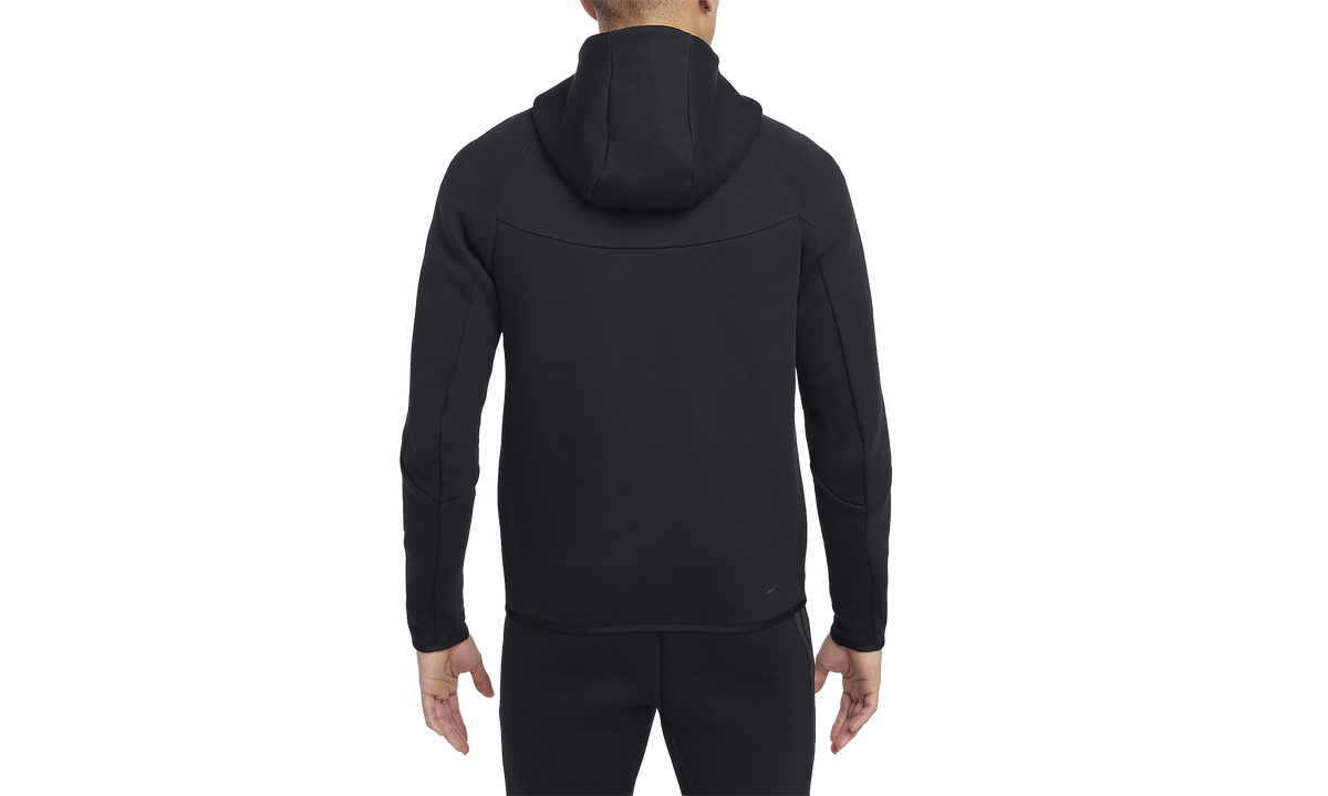 Nike Tech Men's Full-zip Windrunner Hoodie "BLACK/BLACK" HV0949 010