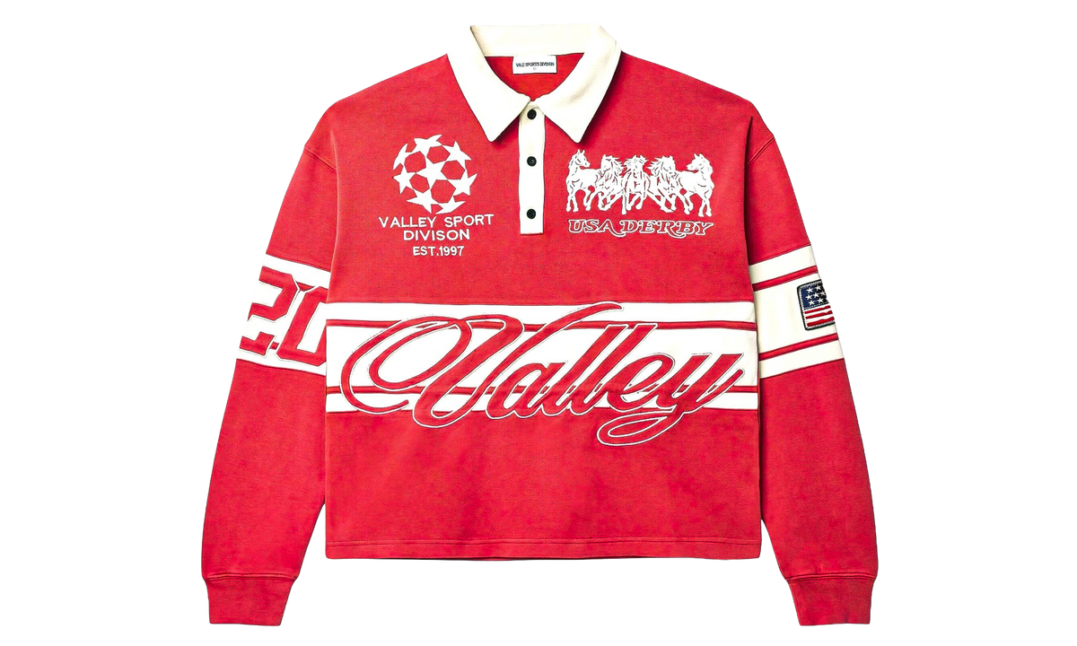 Vale Victory Valley Derby Shirt "Red" VAL373
