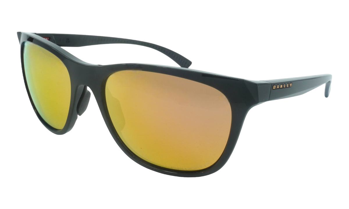 Oakley Leadline Polarized Sunglasses WMNS "Polished Black / PRIZM Rose Gold" OO9473 02