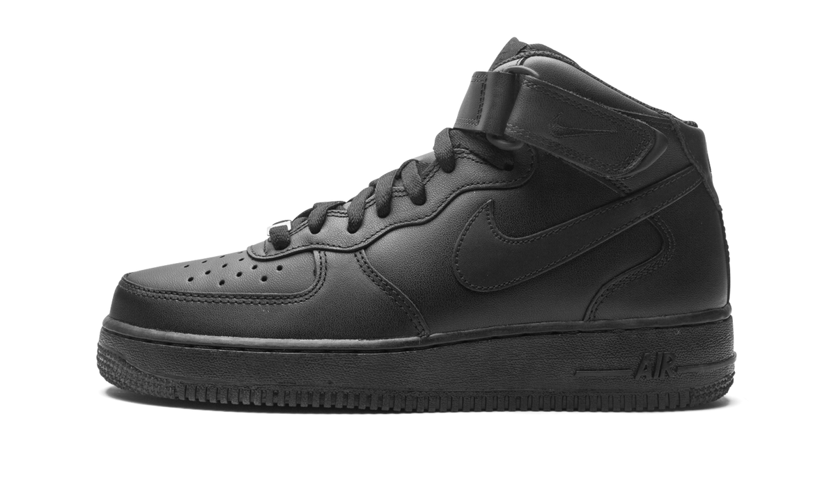 Nike Air Force 1 Mid '07 "2021 Release Triple Black" CW2289 001