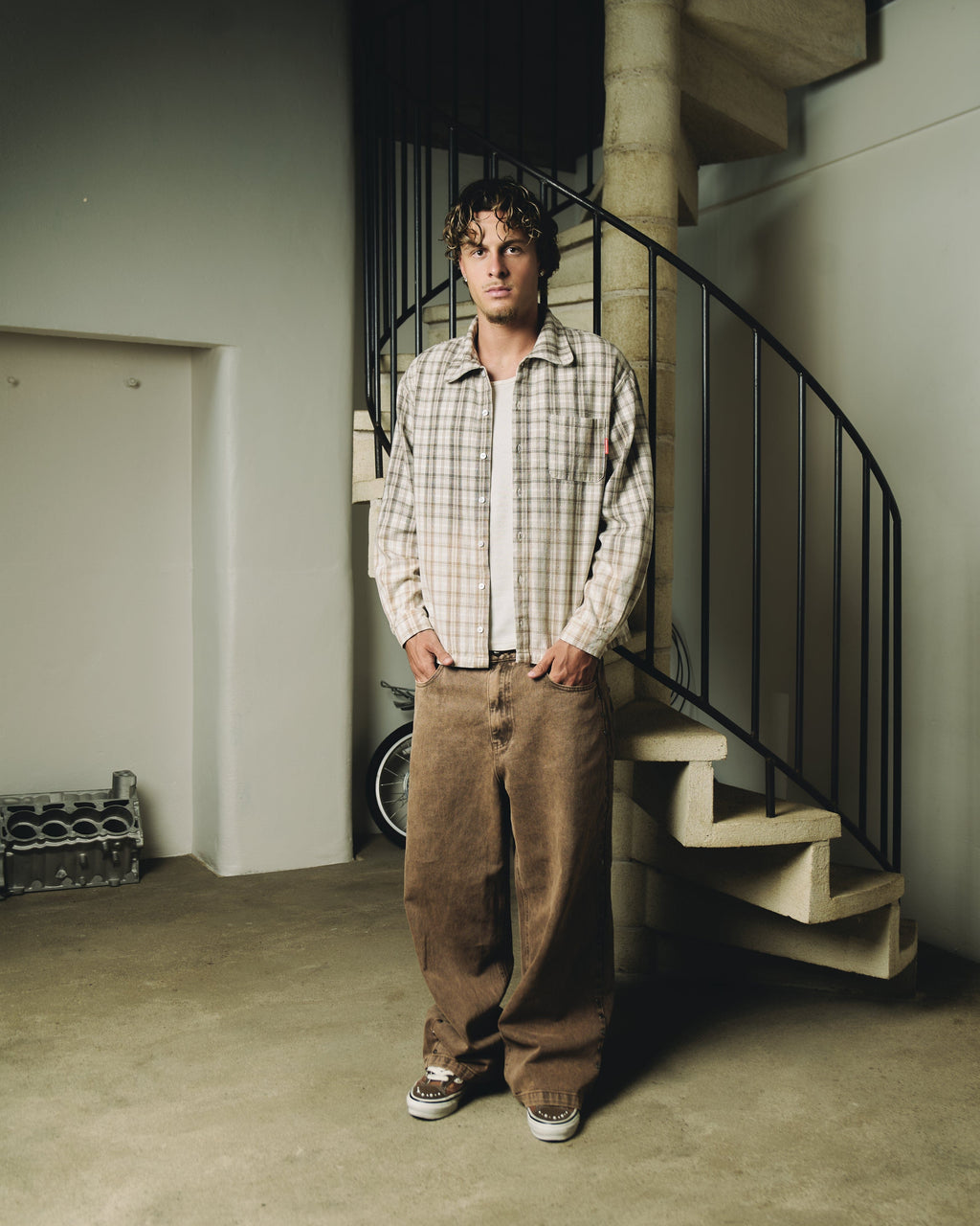 Samuel Bailey Faded Flannel