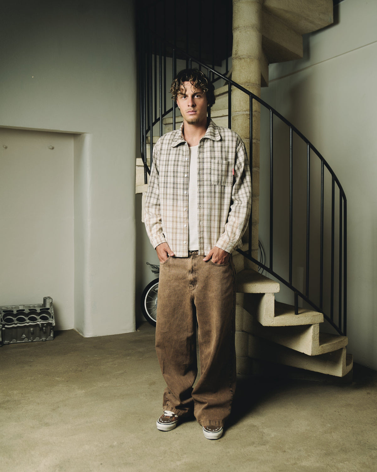 Samuel Bailey Faded Flannel