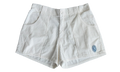 Gallery Dept Corduroy Embroidered Logo Surf Shorts "White & Blue" GD283