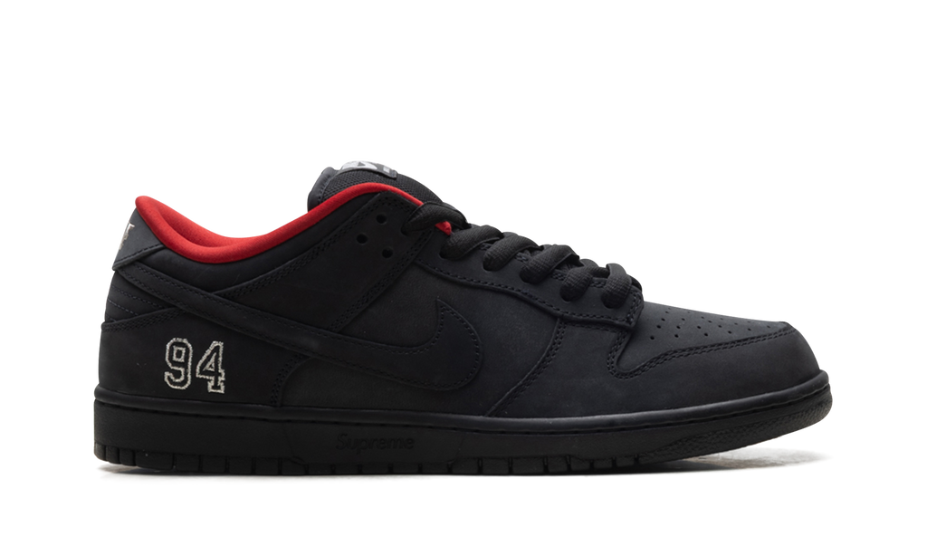 Nike SB Dunk Low "Supreme - Black" HQ8487 001