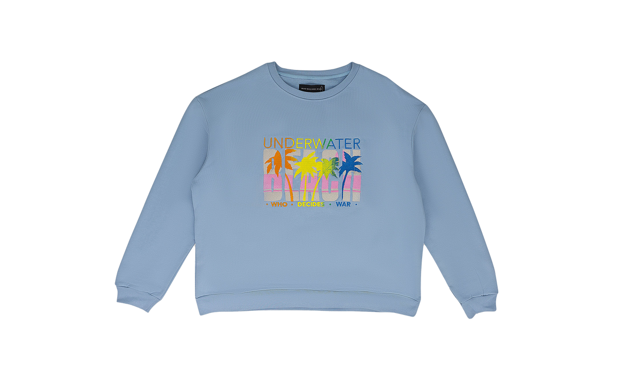 Who Decides War BEACH PULLOVER SWEATSHIRT "MULTICOLOR" 11100340030