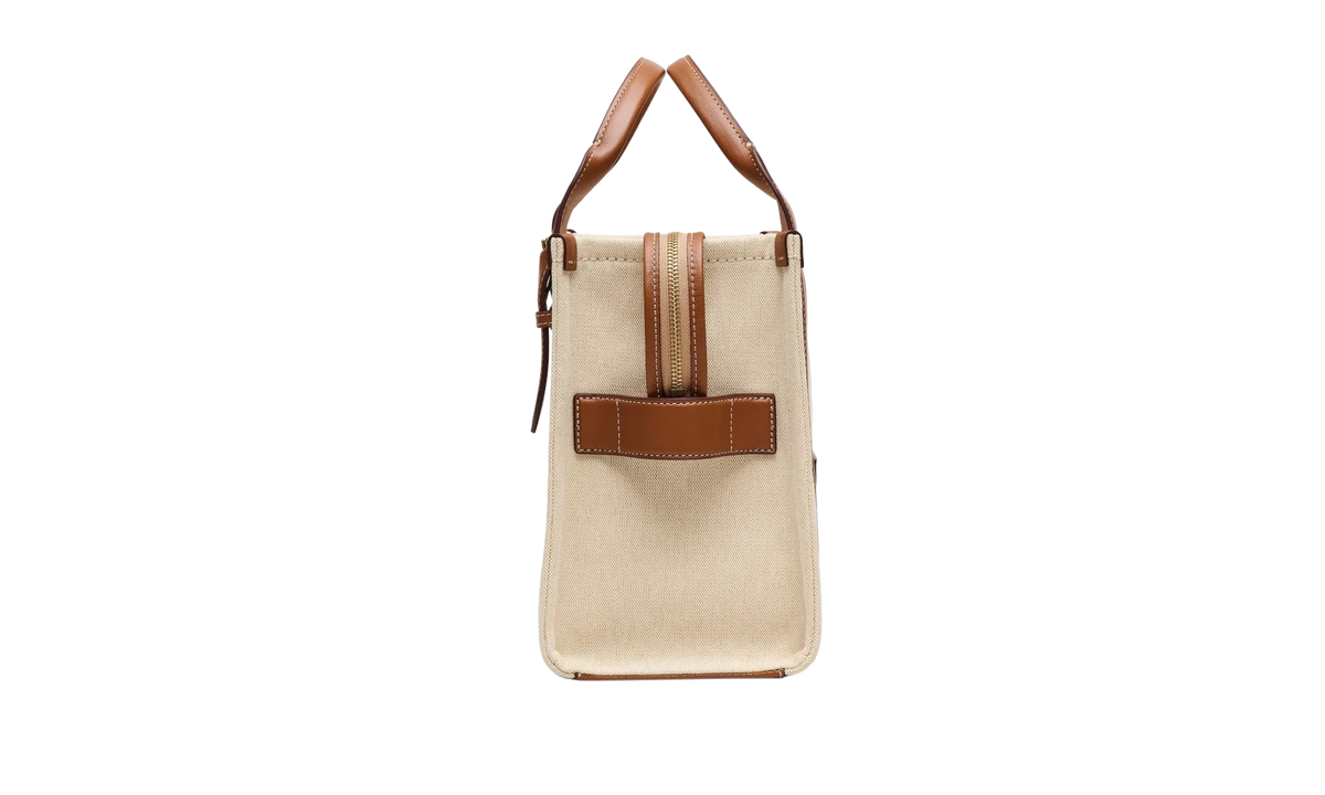 Marc Jacobs The Medium Tote Wavy Canvas Tote Bag "Beige / Argan Oil" 2S6HTT002H02 257