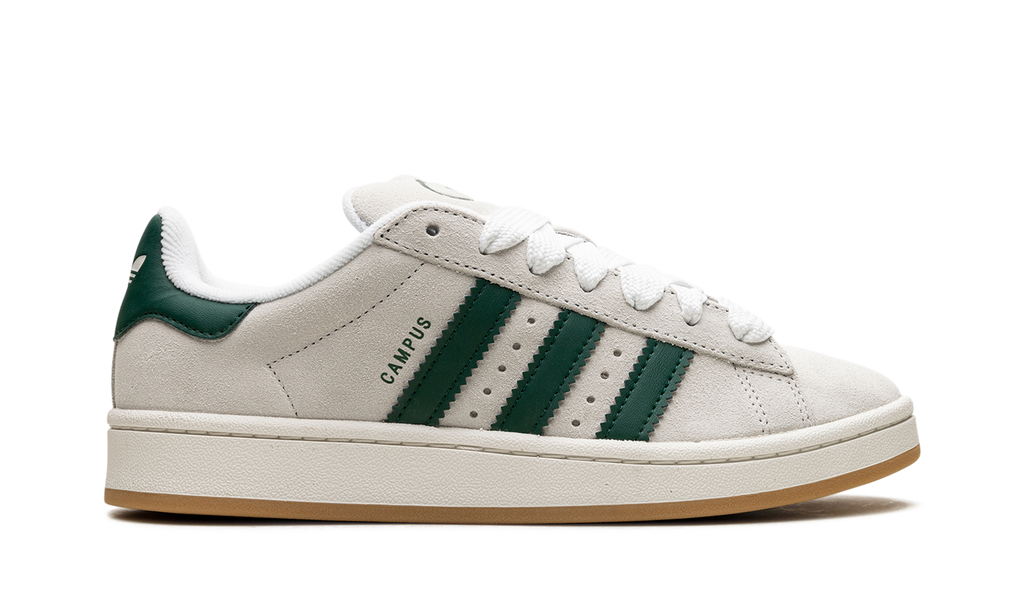 Adidas Campus 00s WMNS "Crystal White Collegiate Green" JQ7784