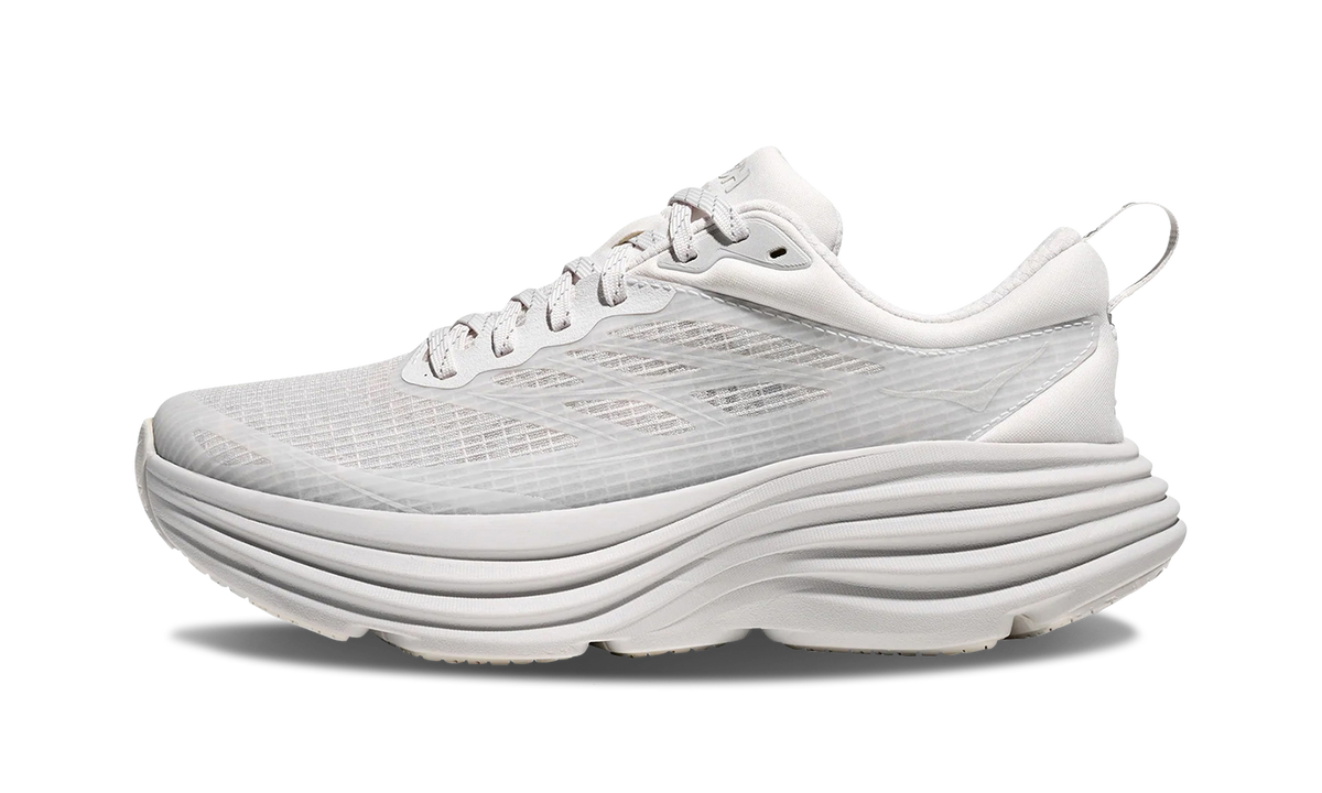 Hoka BONDI 8 TS CAGED "WHITE / COSMIC GREY" 1155391 WMC