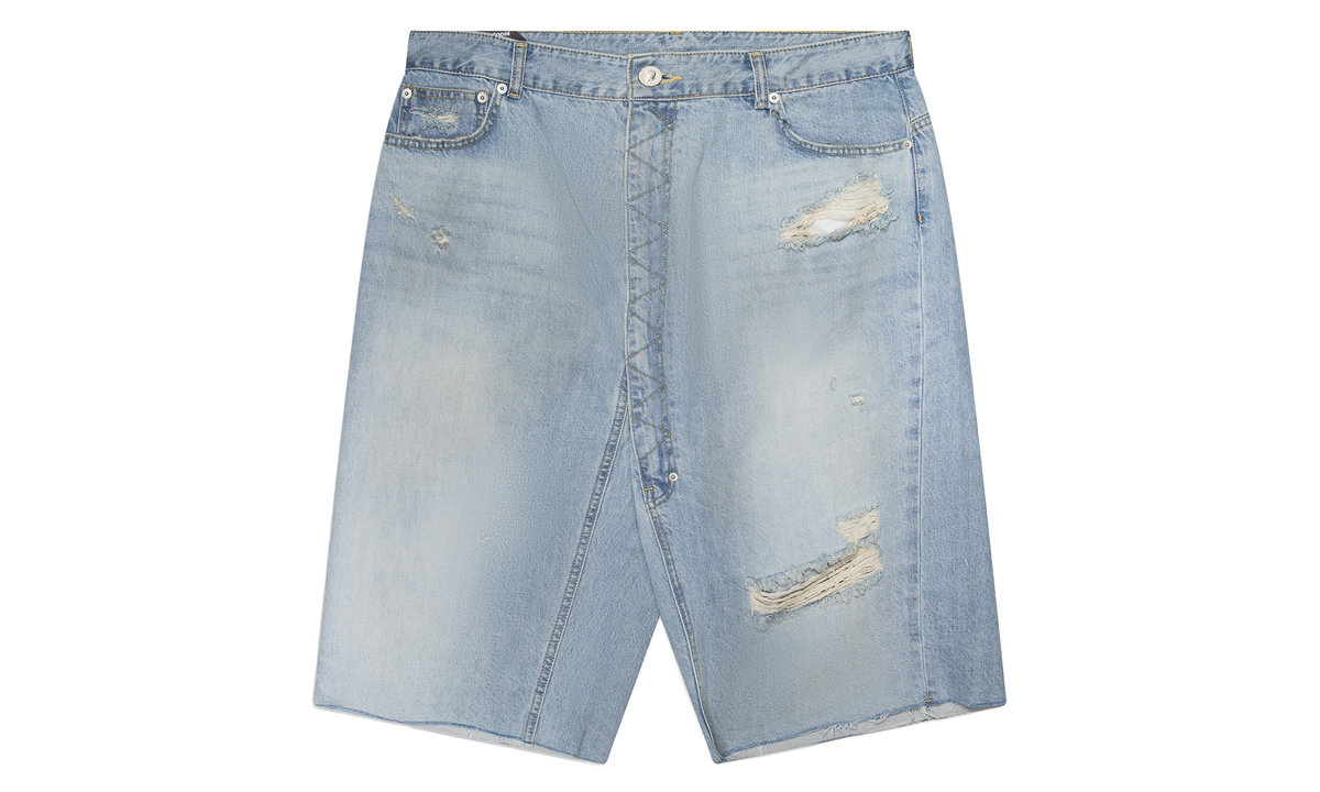PROTOCOL INDEX Long Zipper Shorts "Blue" PI00037