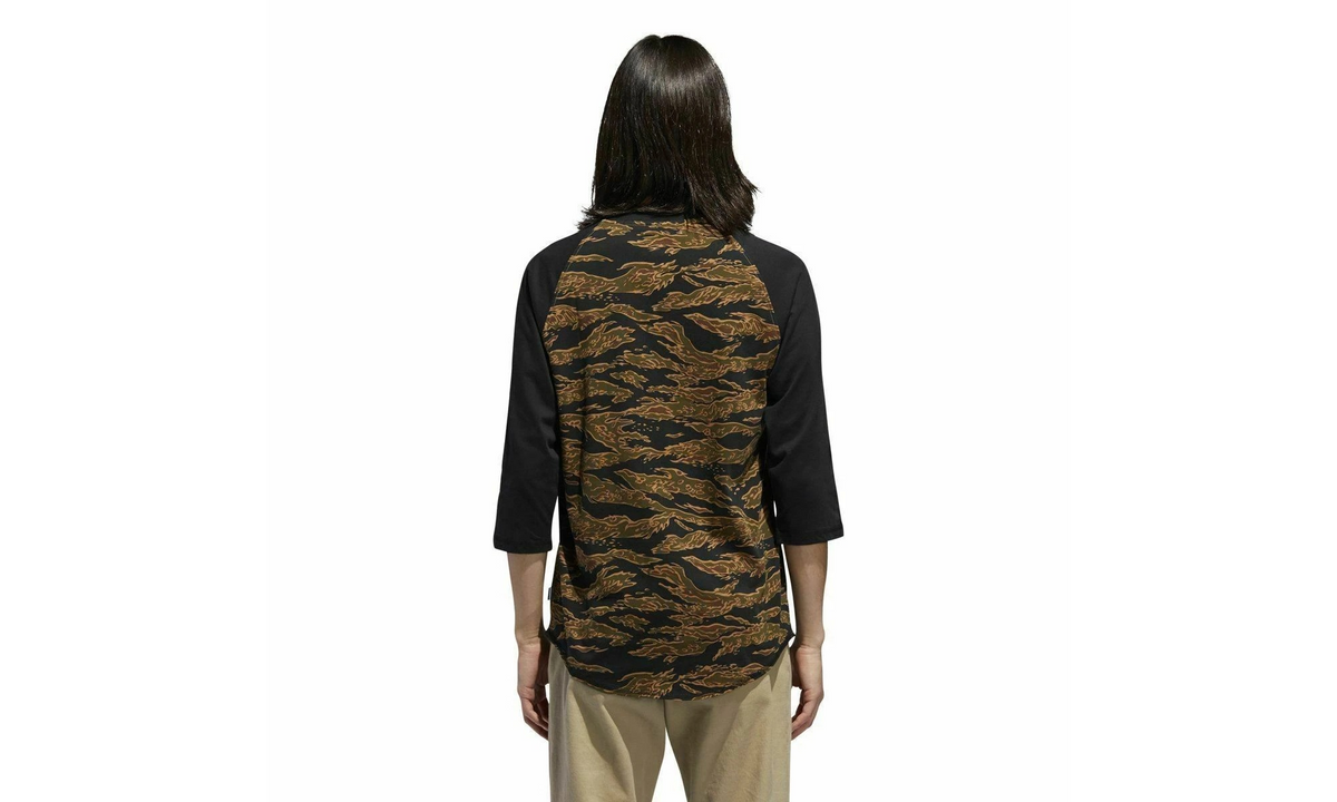 Adidas Camouflage Raglan Tee "Camo / Black" DH3910