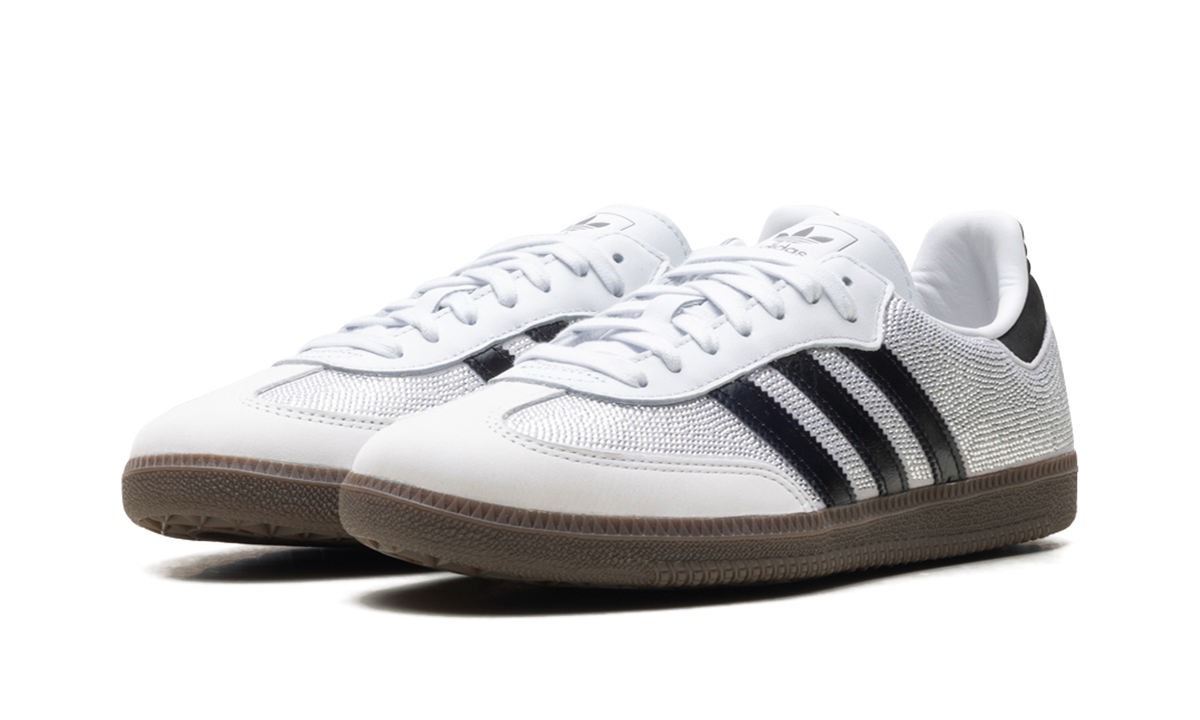 Adidas Samba OG WMNS "Rhinestone Crystal White Silver" IH9055