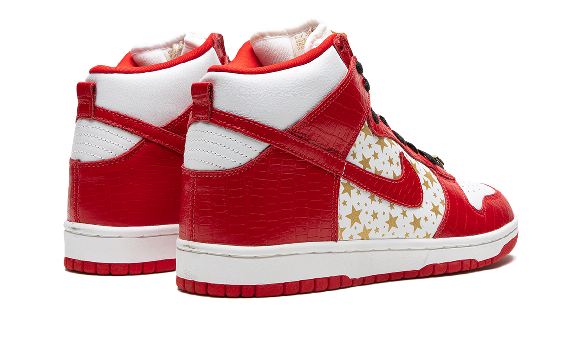 Nike SB Dunk High Pro "Supreme - Red Stars (2003)" 307385 161