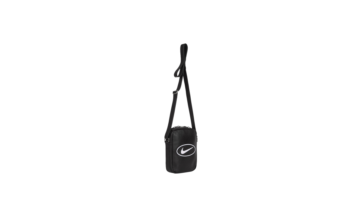 Supreme Nike Leather Shoulder Bag "SS25 - Black" SU25207