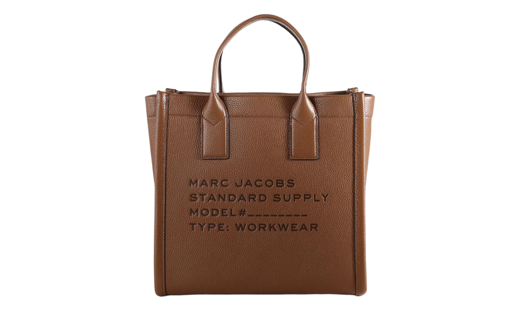 Marc Jacobs Medium Tote Leather Standard Supply Bag "Cognac" 4S5HTT044H01 214
