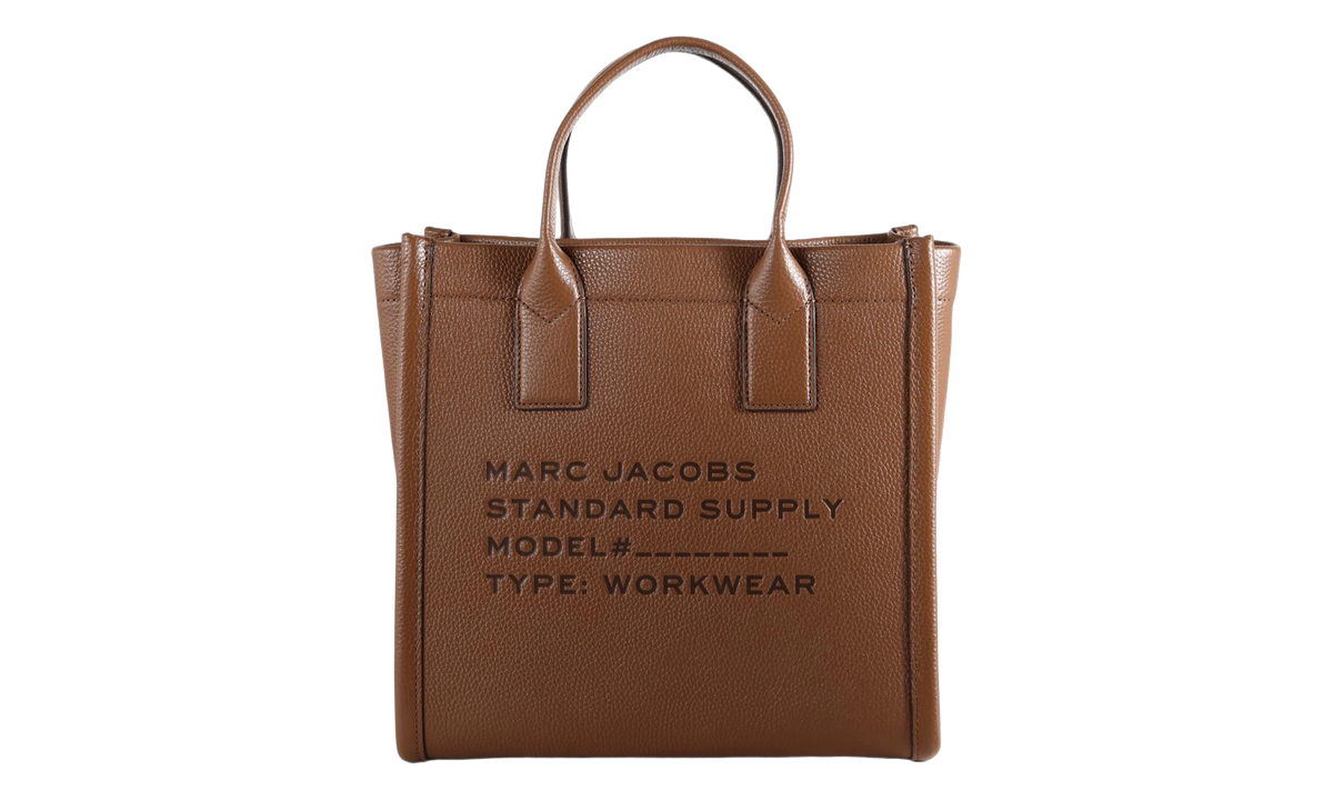 Marc Jacobs Medium Tote Leather Standard Supply Bag "Cognac" 4S5HTT044H01 214