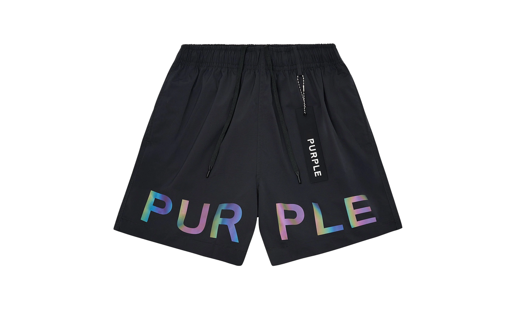 PURPLE BRAND Word Mark Short "Black" P504 PBHW225