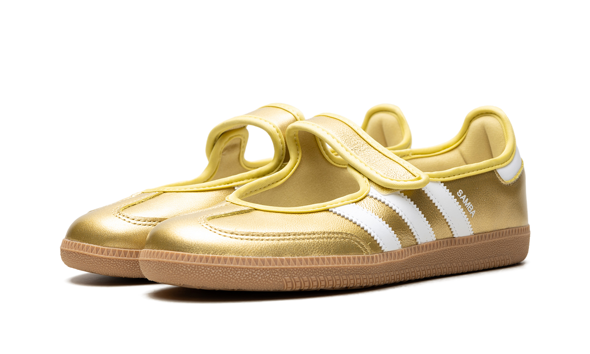 Adidas Samba Jane WMNS "Gold Metallic White" IH6599