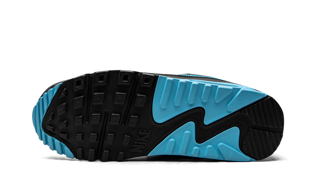 Nike Air Max 90 / UNDFTD "Undefeated Black/Blue Fury" CJ7197 002