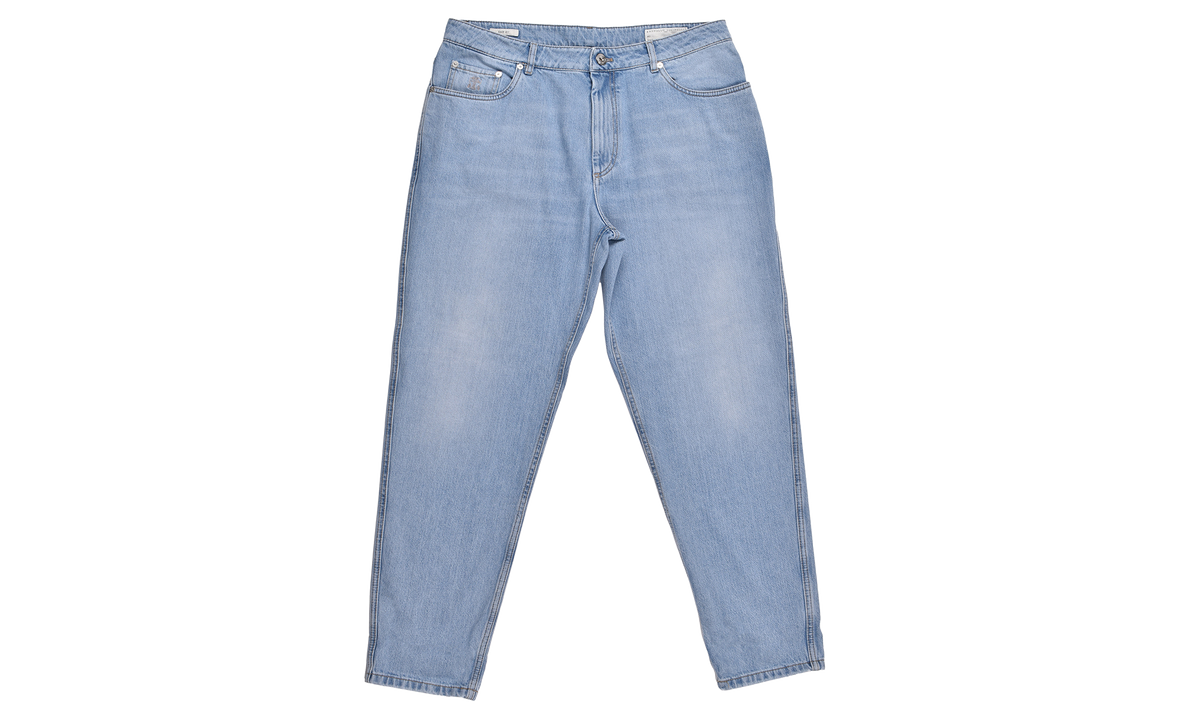 BRUNELLO CUCINELLI Denim Jeans "Light Wash" BRUN278