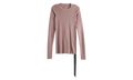 Rick Owens DRKSHDW Basic Long Sleeve T-Shirt WMNS "Grape" DS02F6217 RN 86