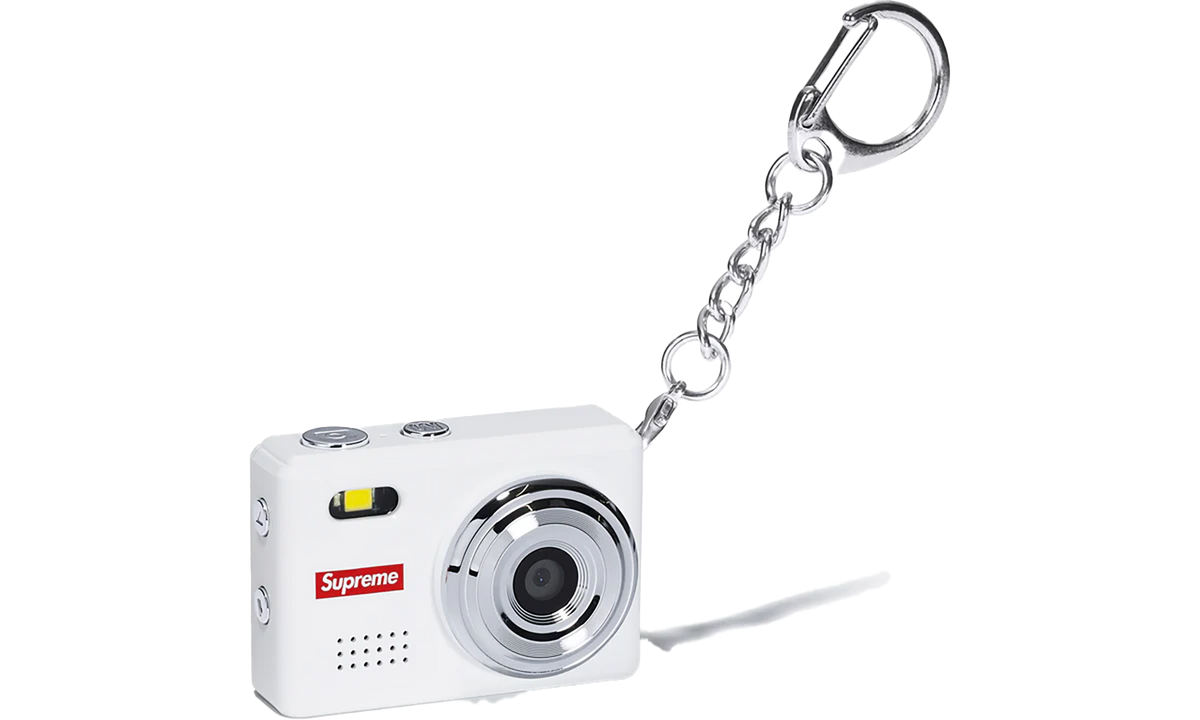 Supreme Digital Camera Keychain "FW25 - White" SU26118