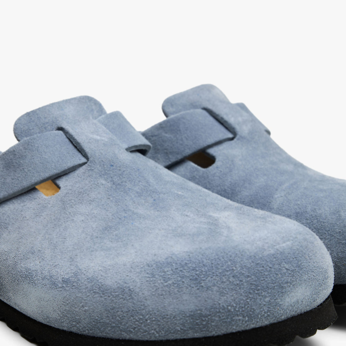 Birkenstock Boston / Stone Blue Suede