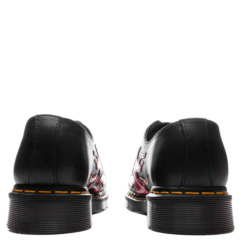 Dr. Martens 1461 Flame - Black/Vibrant Red/Dms Yellow