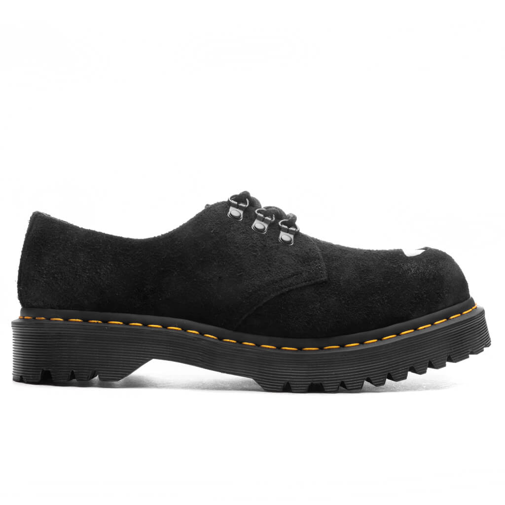 Dr. Martens 1461 St Hairy Suede - Black
