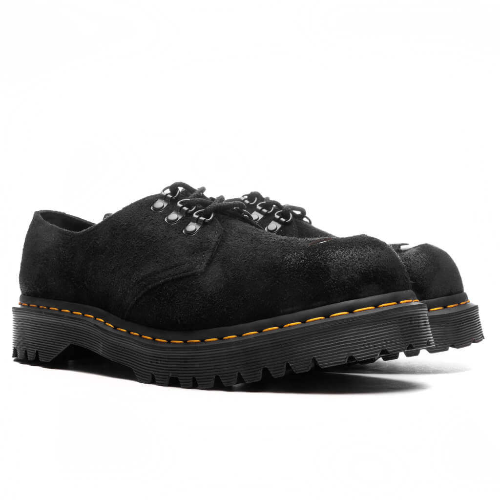 Dr. Martens 1461 St Hairy Suede - Black