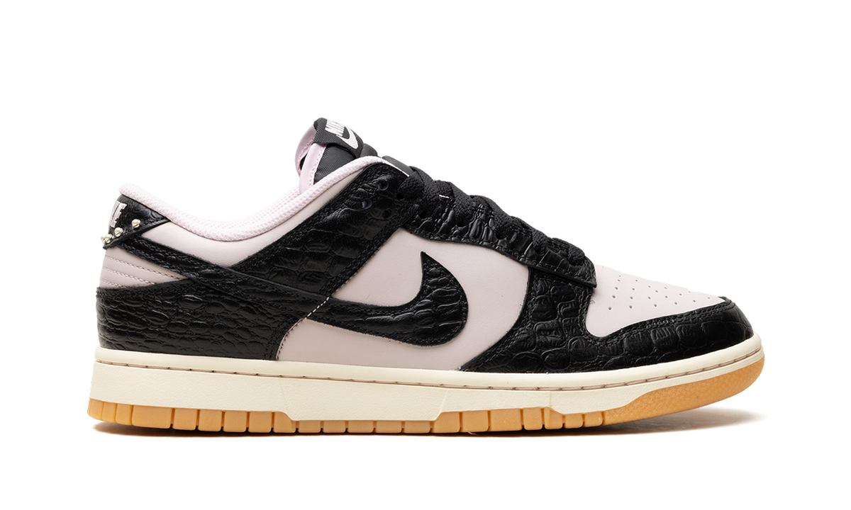 Nike Dunk Low "Black Platinum Violet Croc" HF9191 001