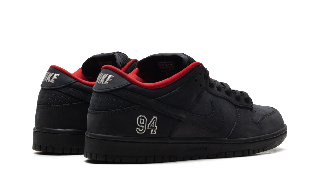 Nike SB Dunk Low "Supreme - Black" HQ8487 001