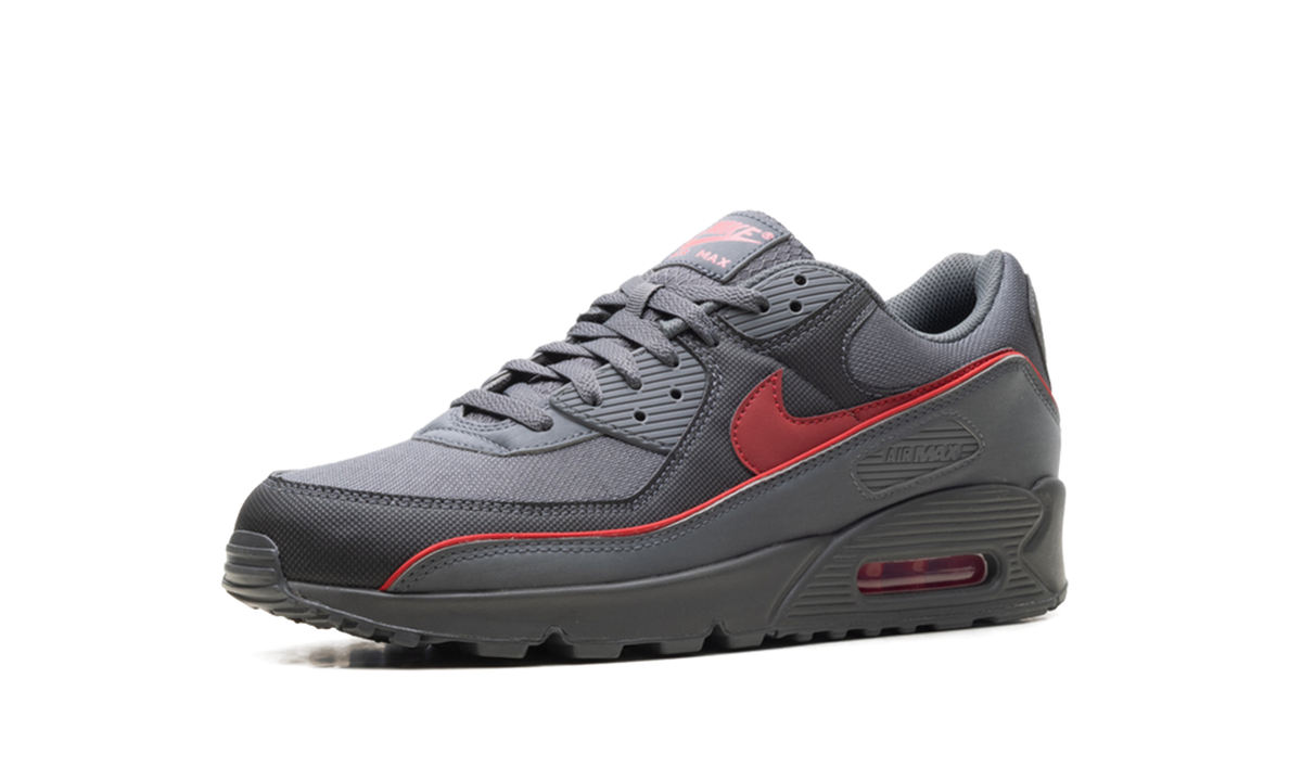 Nike Air Max 90 Premium "Iron Grey University Red" HV4517 001
