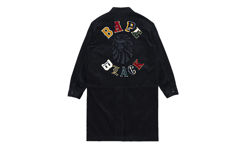 Bape Japan Corduroy Down Work Jacket "Black" BBKOCJK7400MJBKX