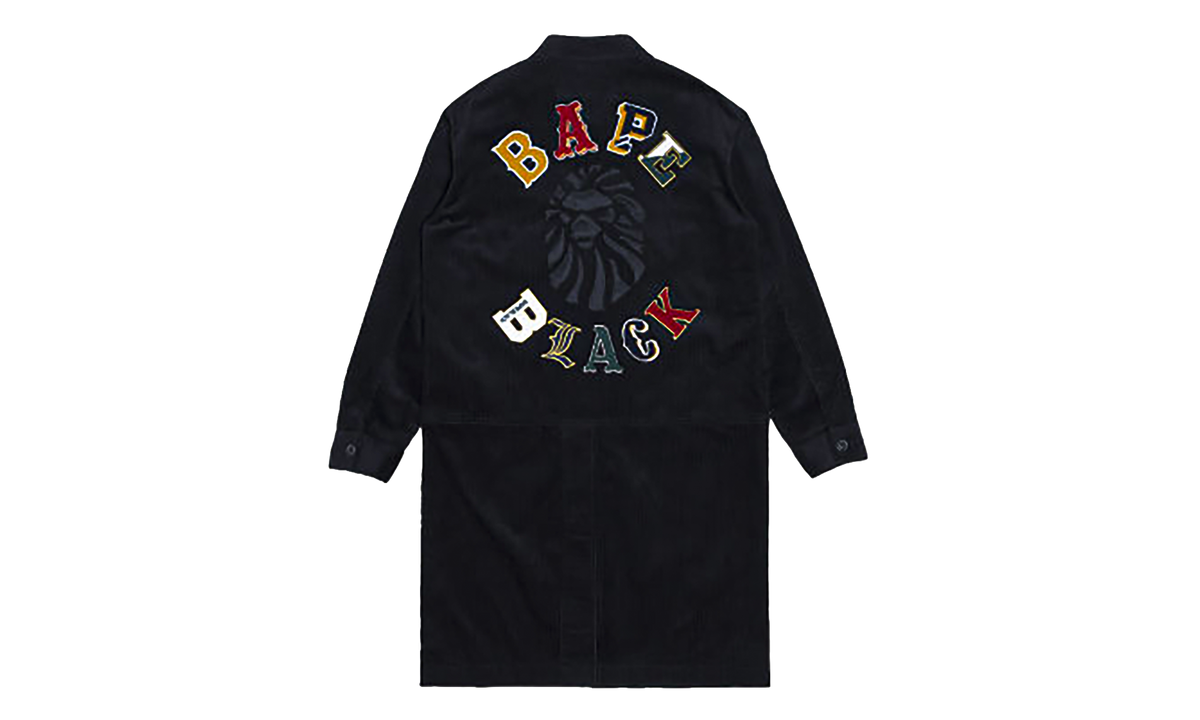 Bape Japan Corduroy Down Work Jacket "Black" BBKOCJK7400MJBKX