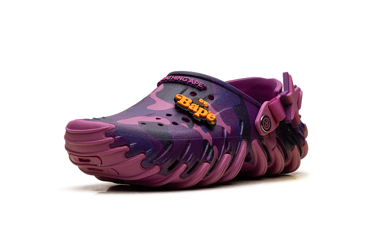 Crocs Echo RO Clog "A Bathing Ape - Purple Camo" 213140 5BV