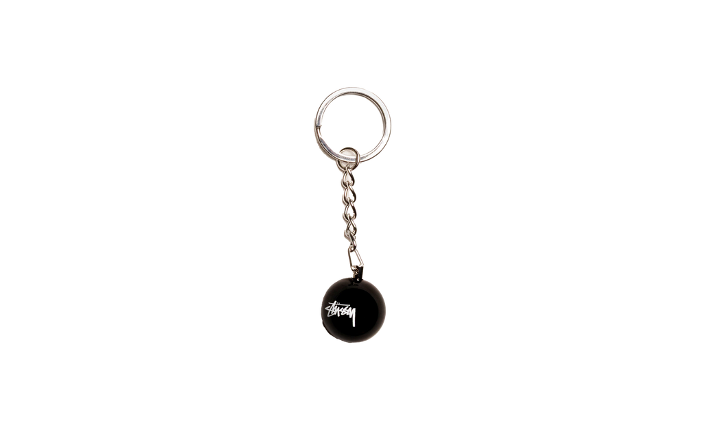 Stussy 8 BALL KEYCHAIN "Silver" STUS110