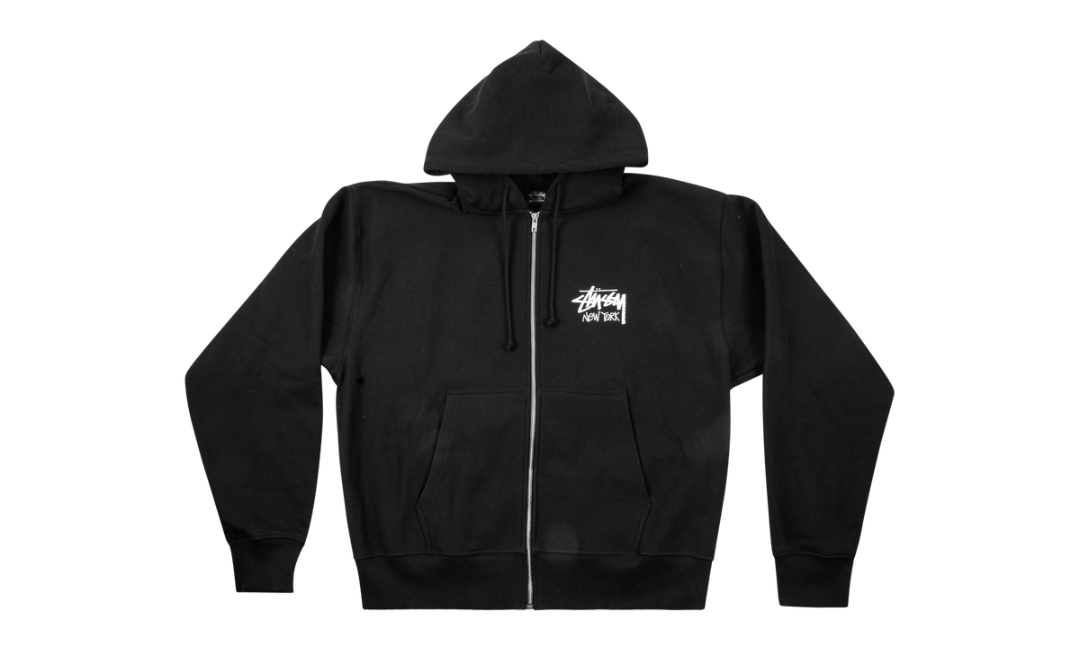 Stussy New York Chapter zip hooded "Black" STUS329