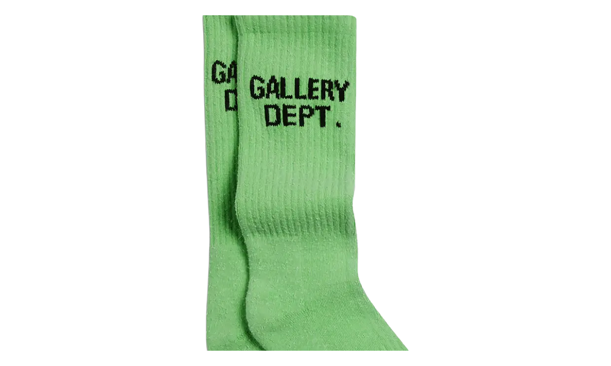 Gallery Dept Clean Socks "Flo Green" GD121