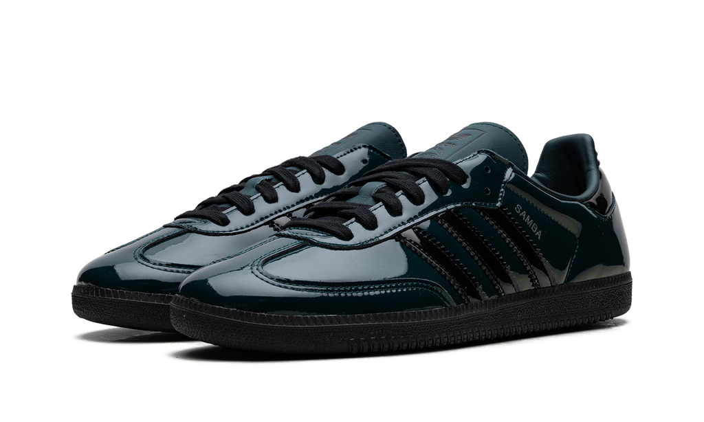 Adidas SAMBA OG WMNS "Aurora Ivy / Core Black / Silver Metallic" JR8750
