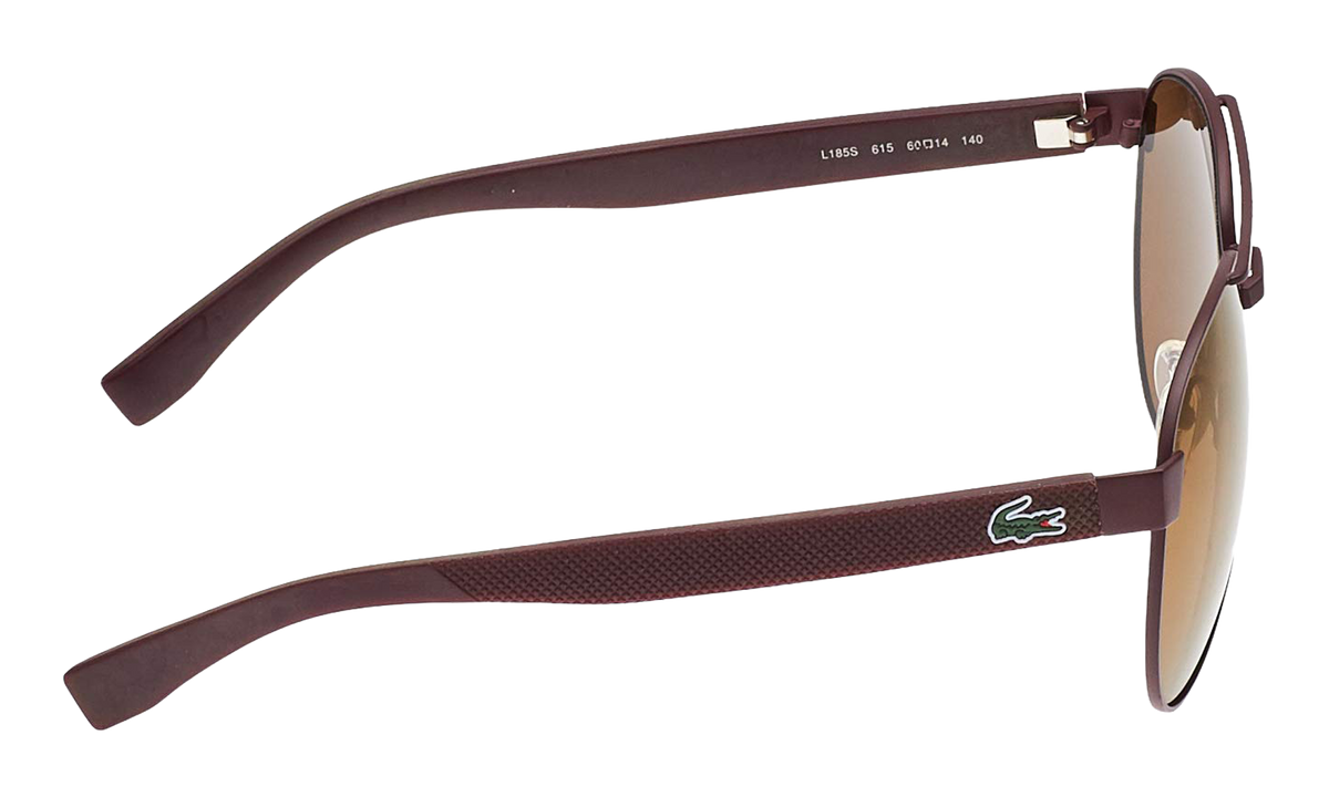 Lacoste Aviator Sunglasses "Burgundy" L185S-615