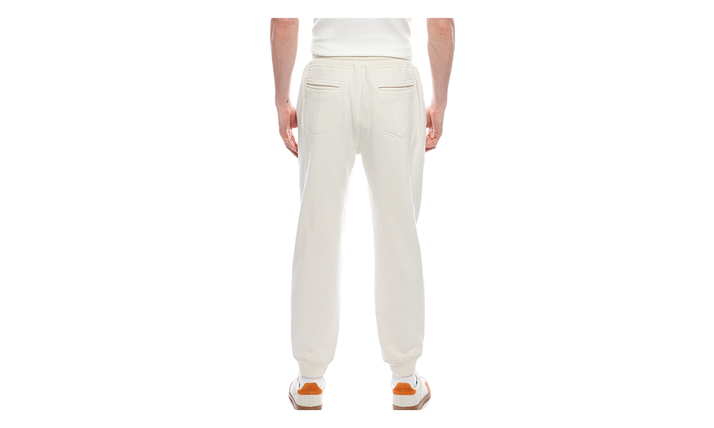 BRUNELLO CUCINELLI Drawstring Jogger Pants "Cream" BRUN309