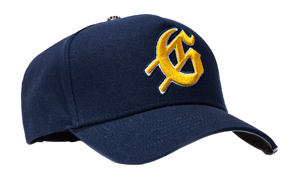 Godspeed New York G Logo Snapback Cap "Navy / Yellow" GS213