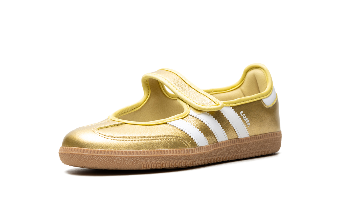 Adidas Samba Jane WMNS "Gold Metallic White" IH6599