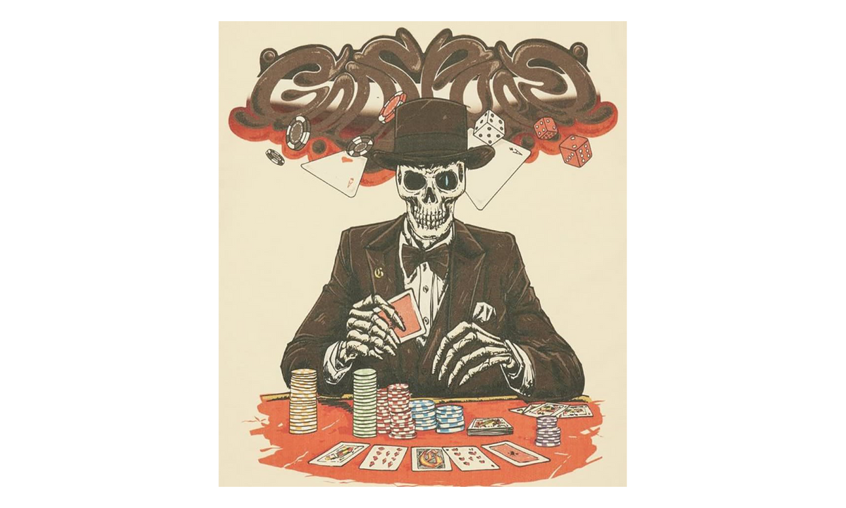 Godspeed New York High Stakes T-shirt "Bone" GS263