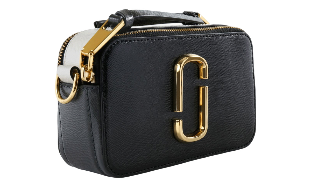 Marc Jacobs The Snapshot Cb Chain Snapshot Bag "Black / White" 2P6HCR009H01 002