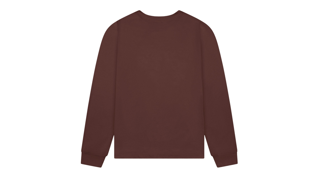 Denim Tears Peace Wreath Long Sleeve Tee "Brown" DT215