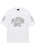 PLAYERS ONLY WHITE MESH JERSEY