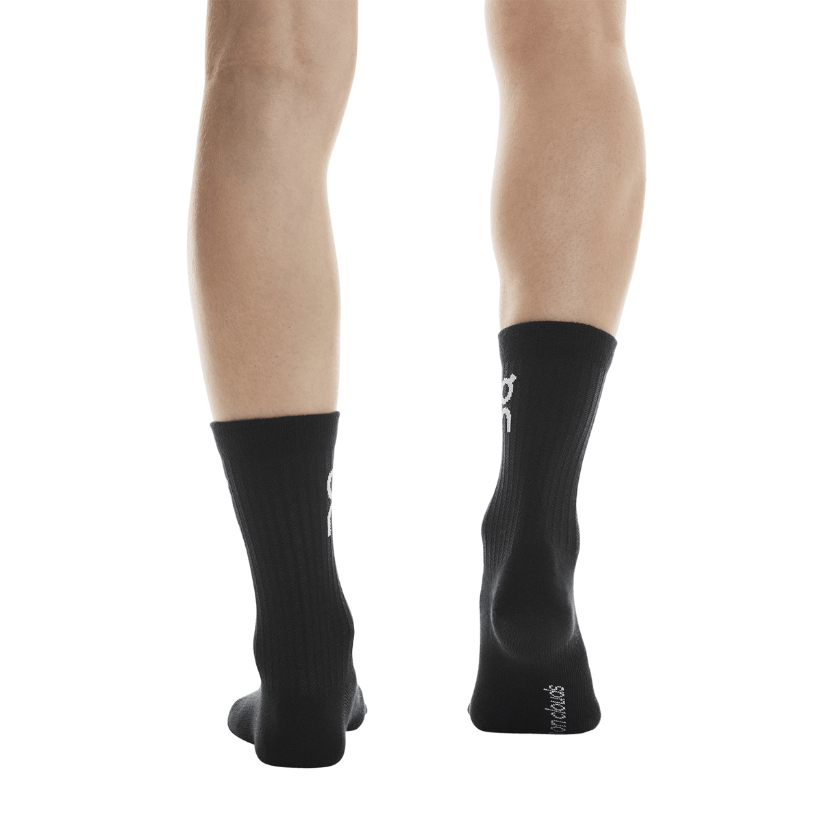 On Logo Sock High 3P 'Black'