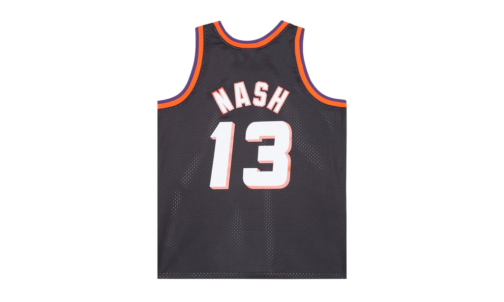 Mitchell & Ness NBA Steve Nash Swingman Alternate Jersey "1996 Phoenix Suns - Black" SMJYGS18203 PSUBLCK96SNA