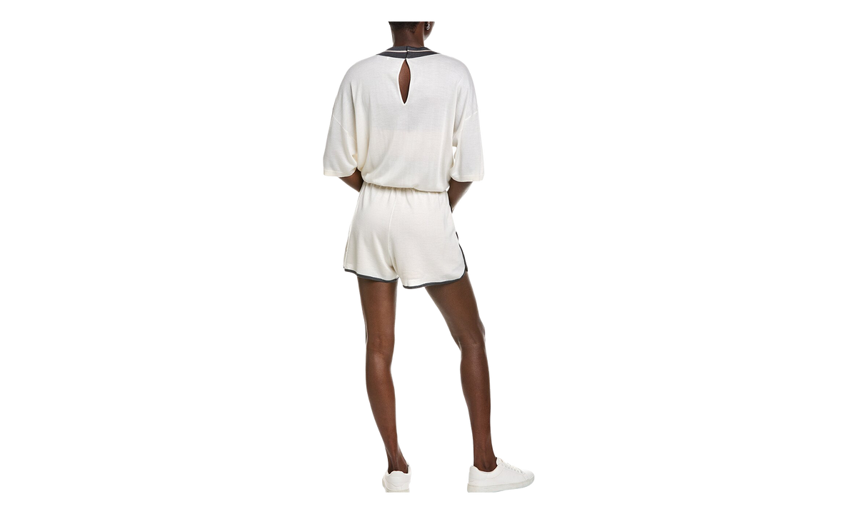 Brunello Cucinelli Cashmere Blend Tennis Dress WMNS "White" BRUN599